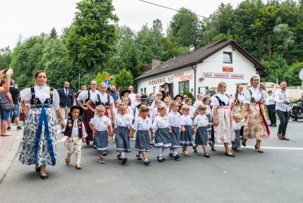 Korowód 56.Tygodnia Kultury Beskidzkie